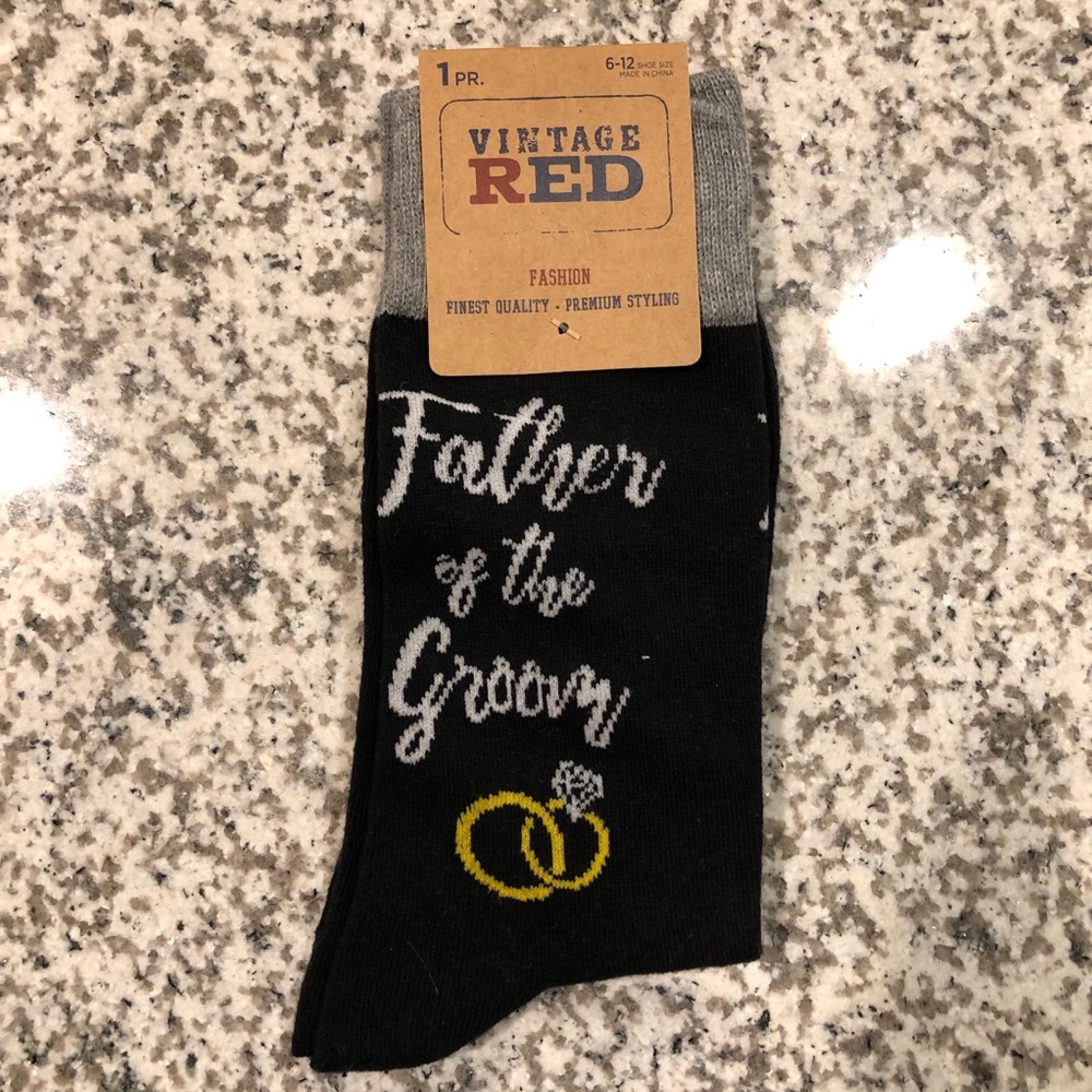 Father of the Groom Socks
